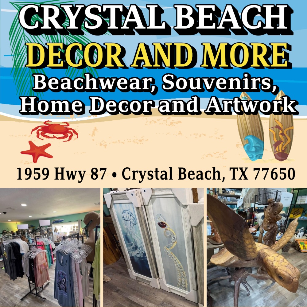 Crystal Beach Decor and More