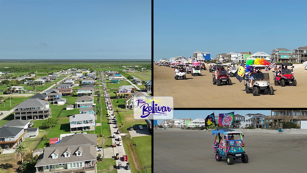 Golf Cart Poker Run Overview Crystal Beach Texas an Annual Event