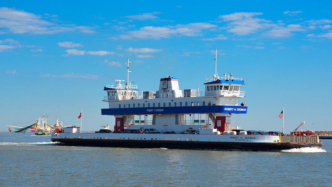Galveston Port Bolivar Ferry