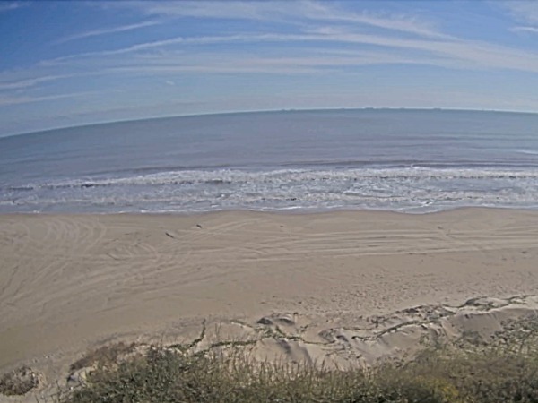 Crystal Beach, Texas Surf Cam live view.