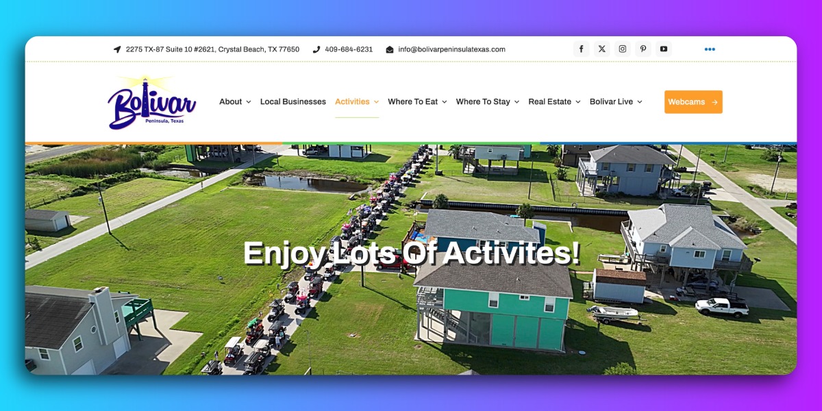 Family Fun Activities for Crystal Beach, Texas