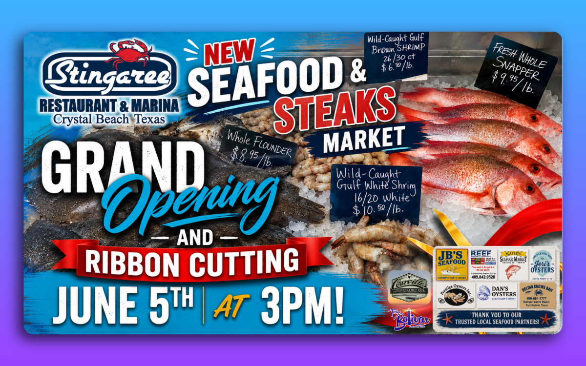 Crystal Beach Texas Fresh Seafood Market
