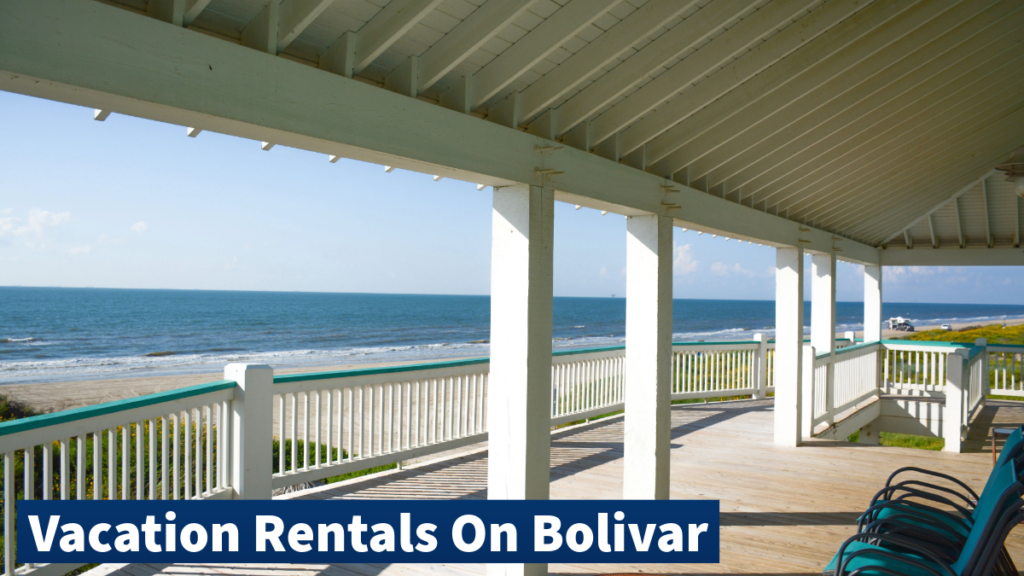 Beachfront vacation rental beachfront view