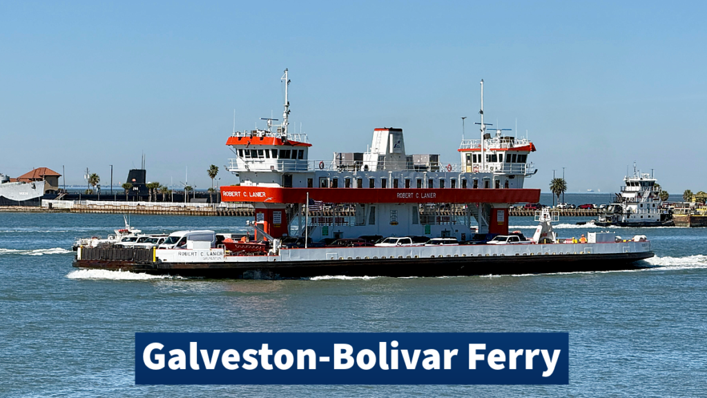 Galveston and Bolivar Ferry