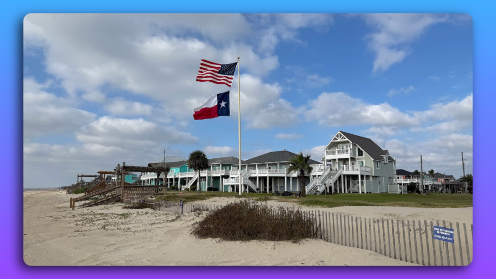 Beachfront View Homes Crystal Beach, Texas