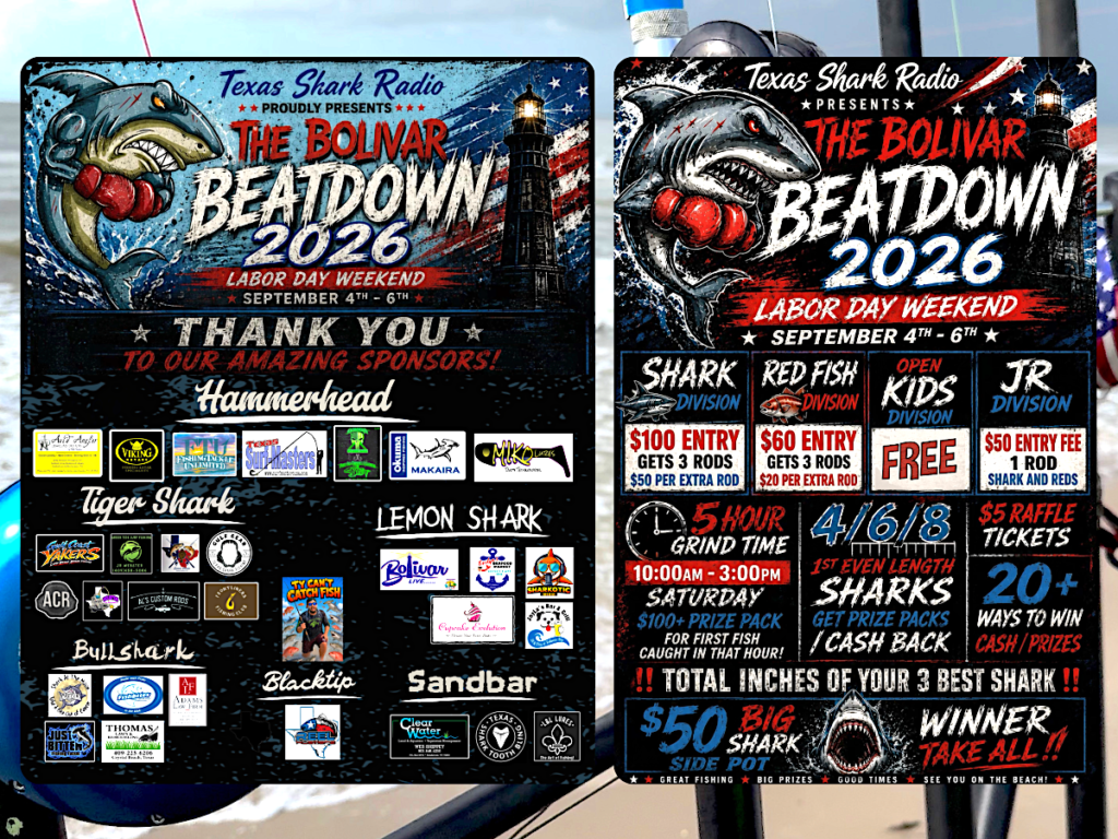 Bolivar Beatdown Shark Tournament 2026