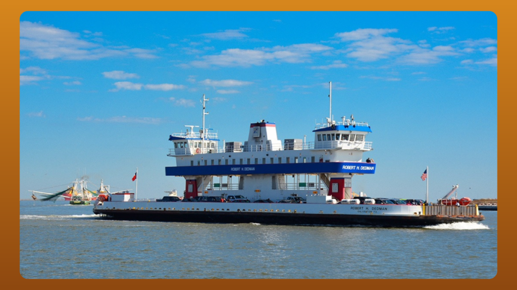 Bolivar and Galveston Ferry