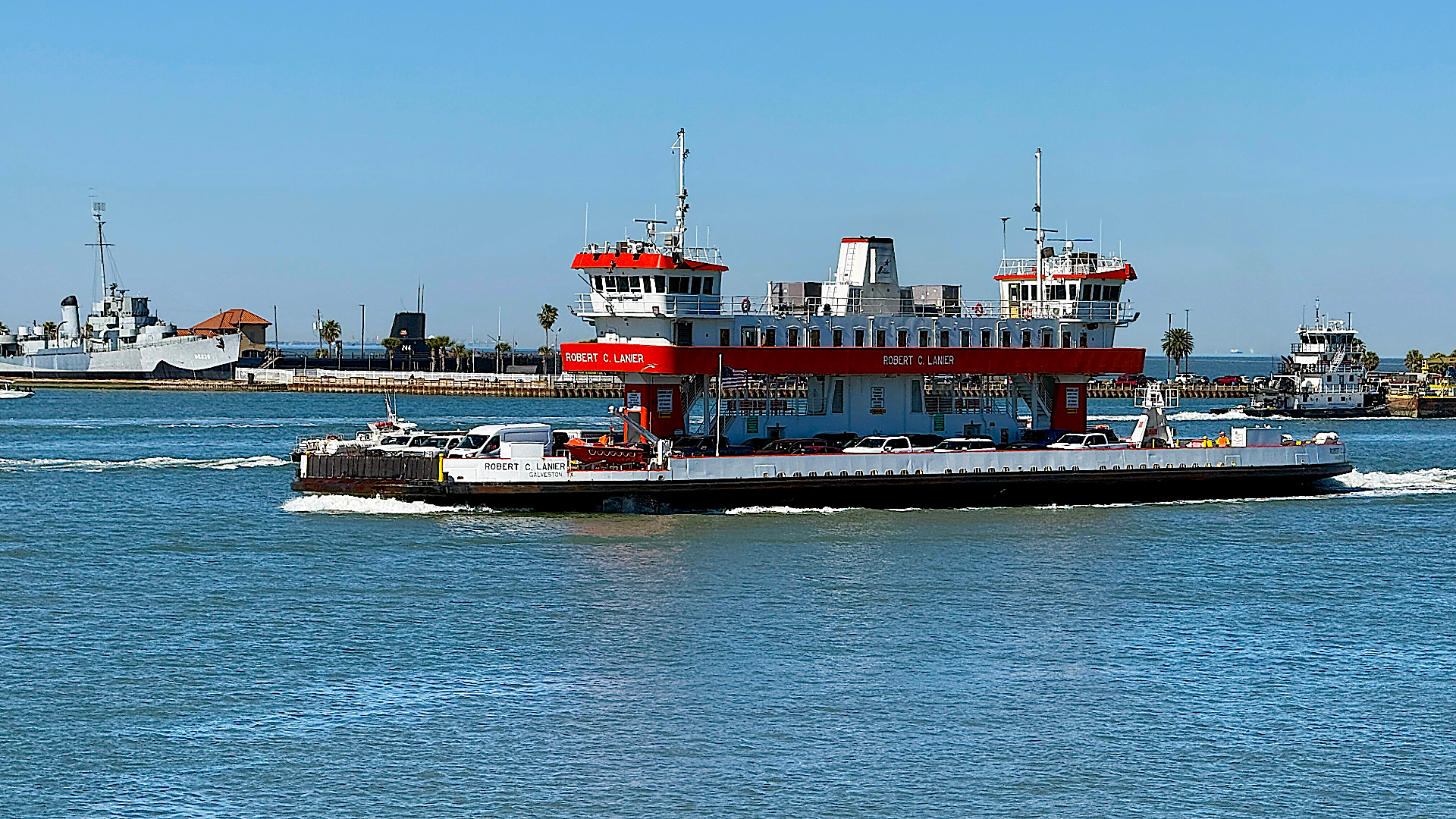 Galveston and Bolivar Ferry